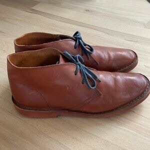 J CREW MacAlister Leather Boots 11 Made in Italy